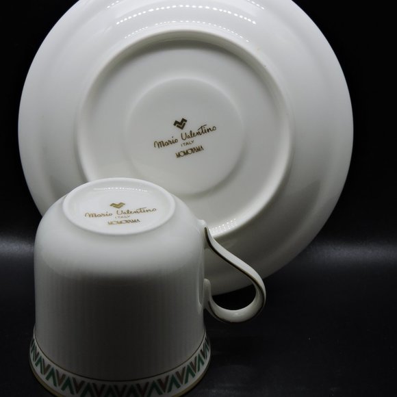 Mario Valentino - Momoyama Coffee Cup / Saucer Set (Set of 2) - Picture 5 of 9
